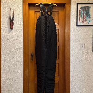 Walls Blizzard Pruf Black Snow Pants Bibs Men’s US Extra Large Waist 42-44